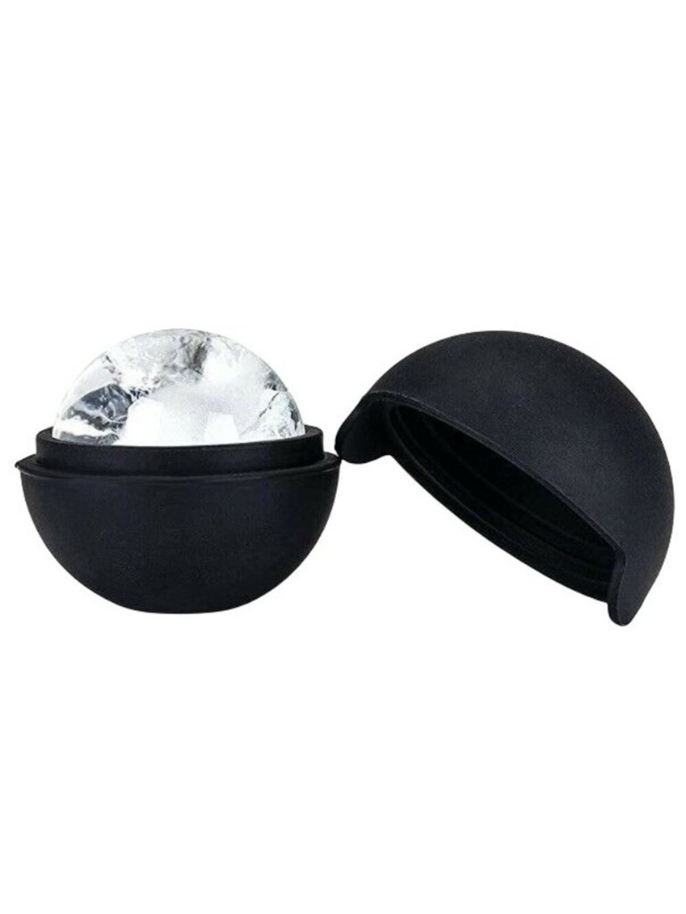 Viski Ice Spheres Glacier Rocks Silicone Food Safe Mold Ice Cube 1 Count